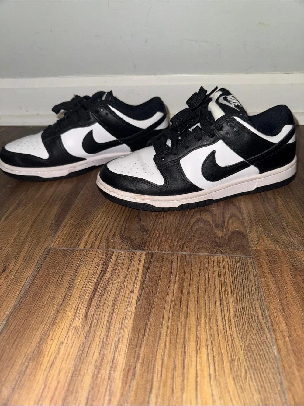 Nike Women’s Black and White Low-Top Sneakers